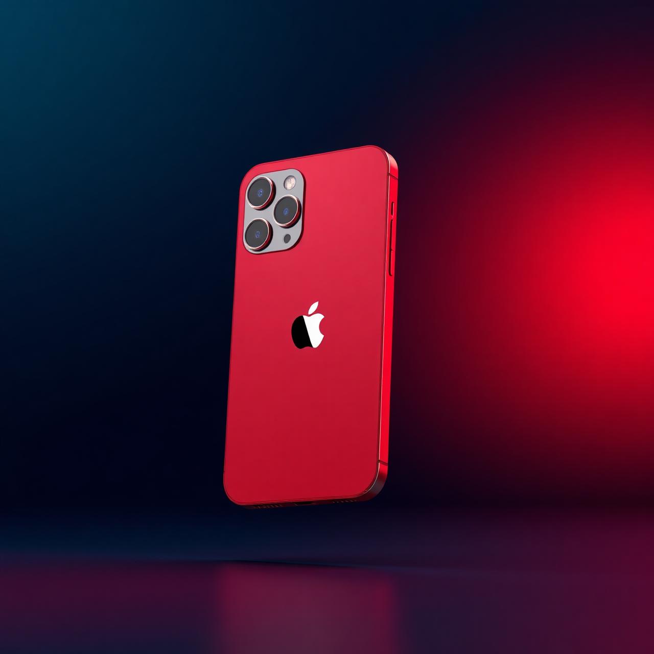 Apple iPhone 13 in Product Red - available free through the Lifeline federal benefit program